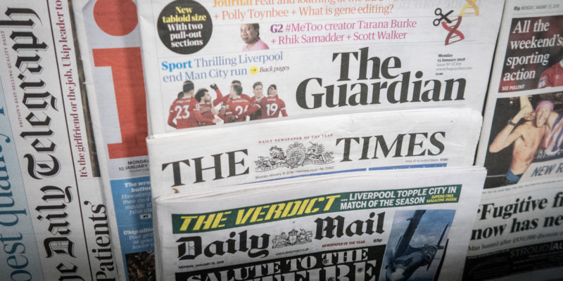 The Guardian Newspaper Launches New Tabloid Format